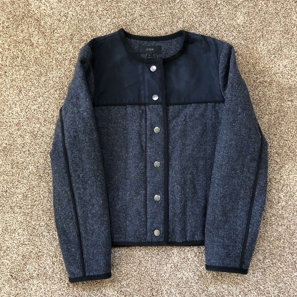 J.Crew Cropped Topper Jacket - Picture 2 of 5